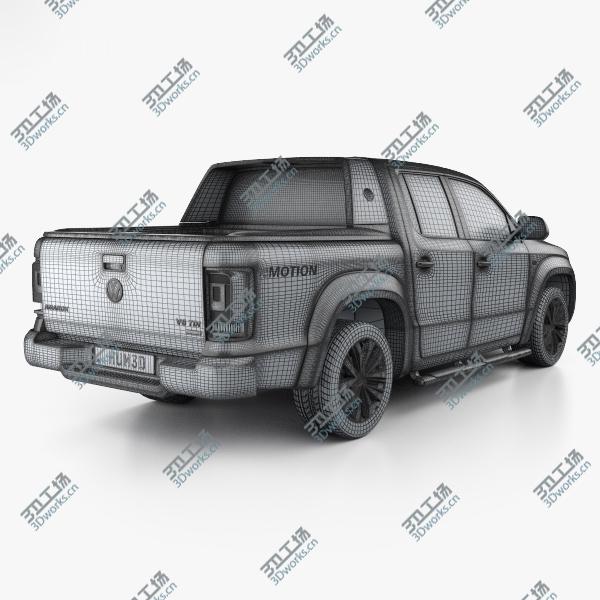 images/goods_img/202105072/3D Volkswagen Amarok Crew Cab Aventura with HQ interior 2016/4.jpg